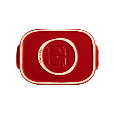 Hộp Đựng Phô Mai Có Nắp Emile Henry EH348760 30.5 x 20.5 x 11cm Màu Đỏ Burgundy Hàng chính hãng