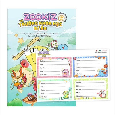 Zookiz Và Trường Khoa Học Bí Ẩn - Tập 3 - Truyền Thuyết Vịnh Hạ Long - Tặng Kèm 4 Nhãn Vở