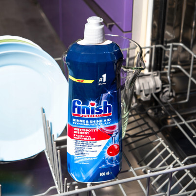 Nước làm bóng Finish 800ml XL PACK- ĐỨC. (Dùng cho máy rửa bát)