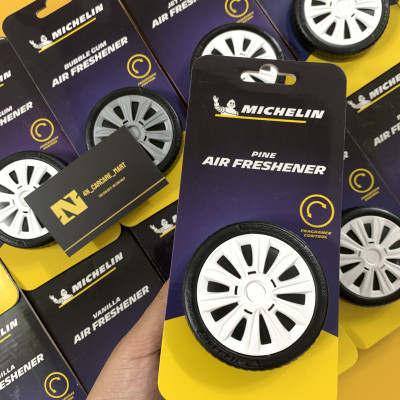 Sáp Thơm  Ô Tô MICHELIN Khử Mùi Xe Hơi Cao Cấp - Michelin Organic Can Air Freshener (Hàng Chính Hãng) mùi hương pine