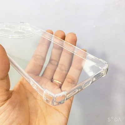 Ốp lưng cho Oppo Reno 12F 5G dẻo trong TPU chống sốc 4 góc cạnh ( Hàng chính hãng)