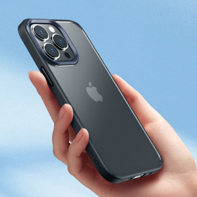 Ốp lưng cho iPhone 13 hiệu Likgus Hybrid Glass Pc viền màu chống sốc - Hàng nhập khẩu