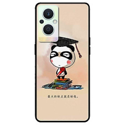 Ốp lưng dành cho Oppo A16K - Oppo A36 / A76 - Oppo Reno 7z 5G - Gấu Trúc Tốt Nghiệp