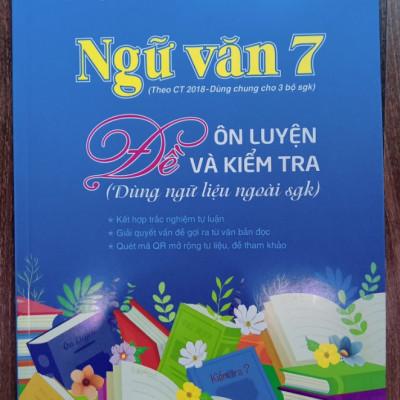 Sách - Combo 2 cuốn Ngữ Văn 7 - Đề ôn luyện và kiểm tra + Phương pháp đọc hiểu và viết ( dùng ngữ liệu ngoài sgk )