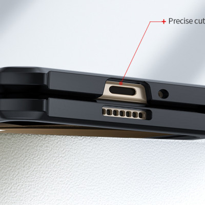 Ốp lưng cho Samsung Samsung Galaxy Z Fold 6 (Fold6) XUNDD Beatle chống sốc, lưng trong, viền màu - Hàng chính hãng