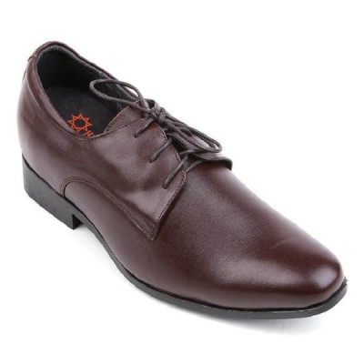 Giày nam tăng chiều cao Huy Hoàng màu đen, nâu HT7189-7716