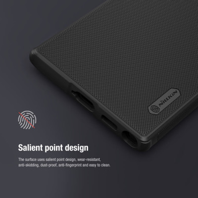 Ốp Lưng Sần chống sốc cho Samsung Galaxy S22 Ultra hiệu Nillkin Super Frosted Shield Pro - hàng nhập khẩu