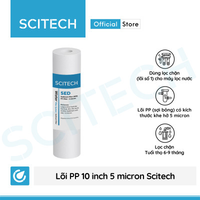 Bộ lọc nước uống công nghệ UF 4 cấp lọc by Scitech (Không dùng điện, không nước thải) - Hàng chính hãng