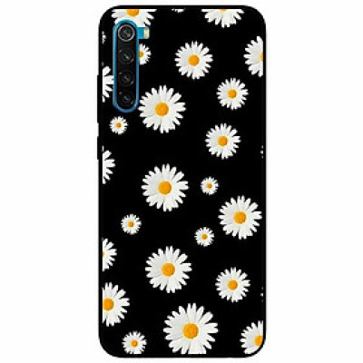 Ốp lưng in cho Xiaomi Redmi Note 8 Mẫu Hoạ Tiết Hoa Cúc