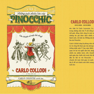  Sách - Những cuộc phiêu lưu của Pinocchio (Carlo Collodi) (Nhã Nam Official)