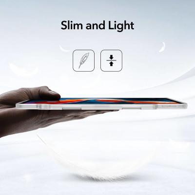 Ốp lưng trong suốt cho iPad Pro 12.9 inch 2022/2021 ESR Project Zero Soft Case - Hàng Chính Hãng