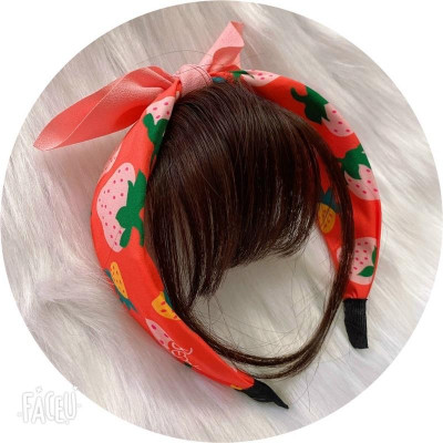 tóc cài nơ mái thưa cao cấp