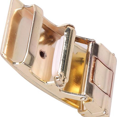 Đầu Khóa Da Cá Sấu 4 Phân Đầu Vàng Huy Hoàng HT9223 - Vàng