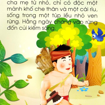 Cổ Tích Việt Nam Chữ To Cho Bé Tập Nói, Tập Đọc - Thạch Sanh