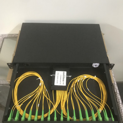 Hộp Phối Bộ Chia Quang 32FO Gắn Tủ Rack Full Phụ Kiện Hàng Chính Hãng