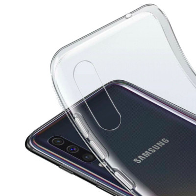 Ốp lưng cho Samsung Galaxy A90 5G dẻo bảo vệ camera - Hàng nhập khẩu