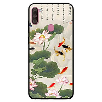 Ốp lưng dành cho Samsung A11 mẫu Tranh Cá Koi