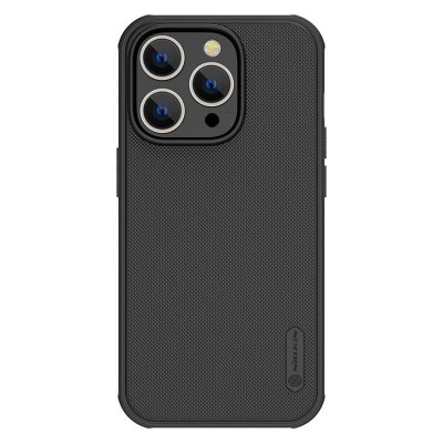 Ốp lưng nhám chống sốc cho IPhone 16 Pro Max , 16 Pro , 16 Plus , 16 , 15 Pro Max , 14 Pro Max Lưng cứng viền dẻo hiệu Nillkin Super Frosted - hàng chính hãng