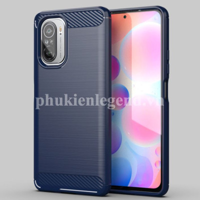 Ốp lưng cho Xiaomi Redmi K40 / K40 Pro , Poco F3 chống sốc Vân Sợi Carbon - Hàng nhập khẩu