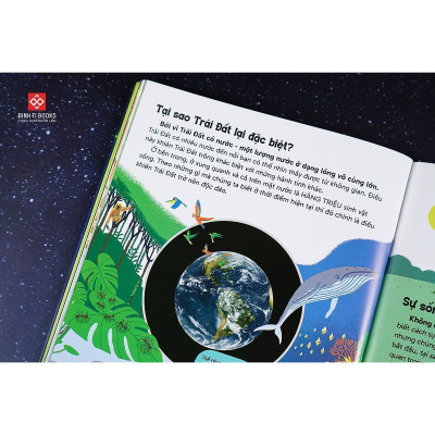 Sách - 200 Bí Ẩn Thú Vị Về Vũ Trụ - Đinh Tị Books