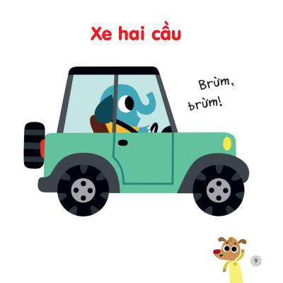 200 Từ Vựng Mẹ Cùng Con Học Nói - Các Phương Tiện Giao Thông Ngộ Nghĩnh