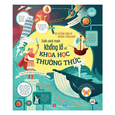 Combo 2 Cuốn: Big Picture Book Of General Knowledge - Cuốn Sách Tranh Khổng Lồ Về Khoa Học Thường Thức + Cuốn sách mang đến kiến thức khái quát cho bé: Big Book Of Science Experiments - Cuốn Sách Khổng Lồ Về Các Thí Nghiệm Khoa Học