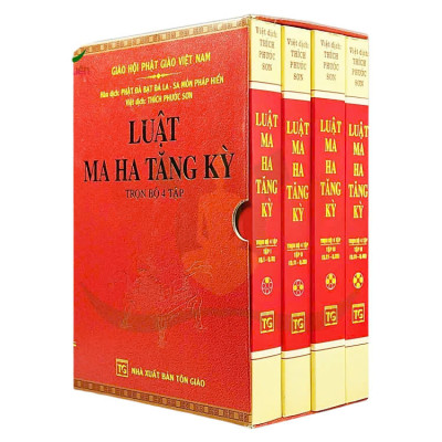 Sách - Luật Ma Ha Tăng Kỳ (Bộ 4 Tập)