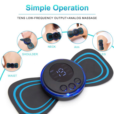 Máy MaGsage Cổ Vai Gáy Xung Điện Loại Xịn: Giải Pháp Tuyệt Vời Giảm Nhức Mỏi Cơ, ĐÈN TRANG TRÍ, ĐỒNG HỒ TREO TƯỜNG