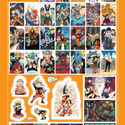 Tuyển Tập Tranh Masashi Kishimoto: Uzumaki Naruto - Artbook Naruto - Tặng Kèm Poster Gập + Bảng Sticker