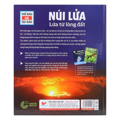 Sách - Thế Nào Và Tại Sao - Núi Lửa - Lửa Từ Lòng Đất - Tân Việt Books