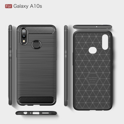 Ốp lưng chống sốc cho Samsung Galaxy A10s hiệu Likgus (chuẩn quân đội, chống va đập, chống vân tay) - Hàng nhập khẩu