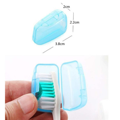 Nắp Nhựa Bọc Đầu Bàn Chải Đánh Răng Tránh Bụi Bẩn Côn Trùng, Gián Có Lỗ Thông Khí, Nút Đậy Bịt Bảo Vệ Đầu Bàn Chải Tiện Lợi Khi Đi Du Lịch