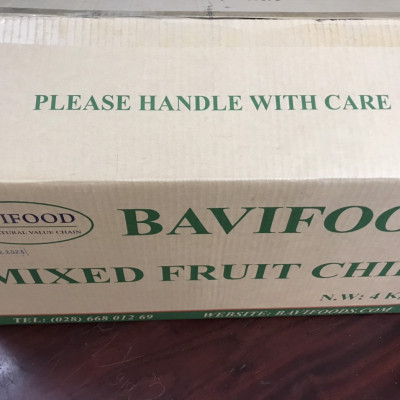 Trái Cây Sấy Chân Không (Mixed Fruit Chips), Giòn Xốp Tự Nhiên – BAVIFOOD, Khối Lượng: 100 grs (gói = 100 grs) – Premium