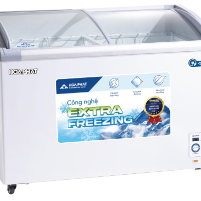 Tủ đông Hòa Phát HSF AD8451.C1 mặt kính inverter 451L - hàng chính hãng - chỉ giao HCM