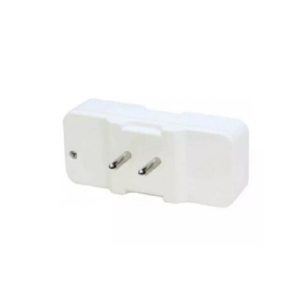 Ổ Cắm 2 Chức Năng: Phích Cắm Chia 3 Và Ổ Cắm Chuyển Đổi Từ 3 Chấu Thành 2 Thấu, 2000W, Nhựa ABS - TakyHome 8605