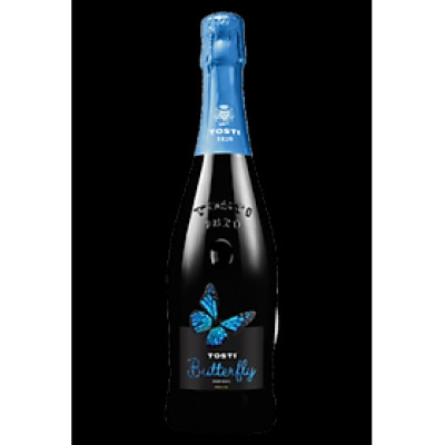 Rượu Vang Sủi Ý Tosti Butterfly Demi Sec Moscato 1820