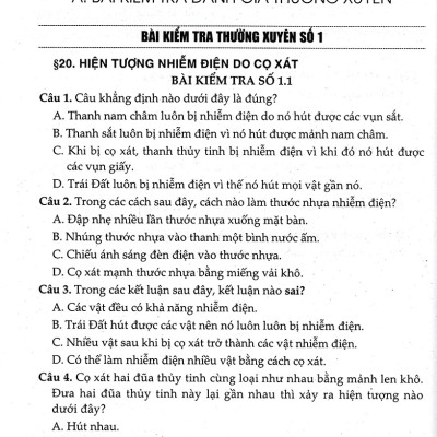 Đề Kiểm Tra, Đánh Giá Vật Lí 8 - Khoa Học Tự Nhiên (Bám Sát SGK Kết Nối Tri Thức Với Cuộc Sống) _HA