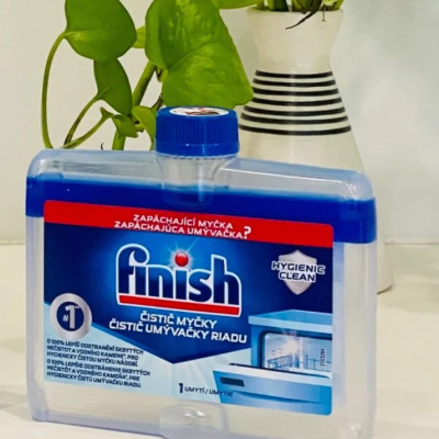 Dung dịch tẩy rửa máy rửa chén Finish Dishwasher Cleaner 250ml QT017386