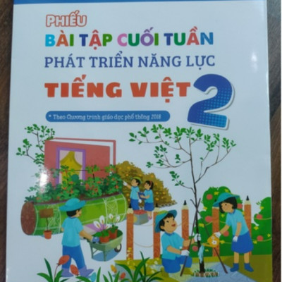 Sách - Phiếu bài tập cuối tuần phát triển năng lực Tiếng Việt 2 - cánh diều - Theo chương trình phổ thông 2018