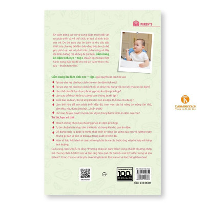 Sách - Cẩm Nang Ăn Dặm Tích Cực - Tập 1 - Thái Hà Books