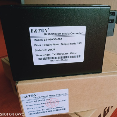 Convector 1 sợi SC đầu A-1G- BTON- BT-950GS-20A. Hàng Nhập Khẩu