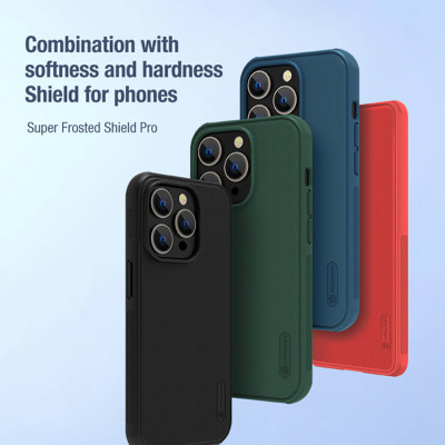 Ốp lưng dành cho iPhone 14 Pro Max Nillkin Frosted Shield- Hàng chính hãng