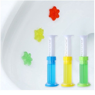 Combo 5 ống  Gel thơm khử bồn cầu   hình bông hoa  ,giúp khử mùi , khử trùng , vệ sinh diệt khuẩn  bảo vệ bồn cầu luôn sạch và thơm 