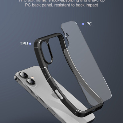 Ốp lưng chống sốc lưng trong dành cho iPhone 16 / 16 Plus / 16 Pro / 16 Pro Max - Hàng chính hãng