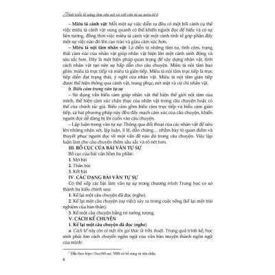 Sách - Phát Triển Kĩ Năng Làm Văn Nói Và Viết văn Tự Sự, Miêu Tả Lớp 6 - Khang Việt Book