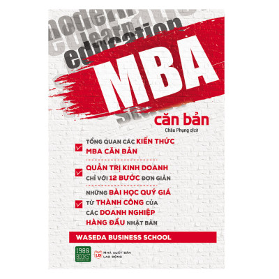Combo 3 Cuốn Quản Lý Công Việc Hiệu Quả : MBA Căn Bản 