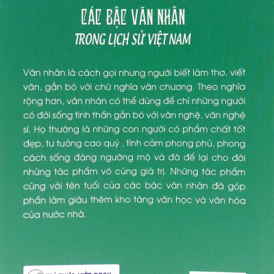 Việt Nam Đất Nước-Con Người - Các Bậc Văn Nhân Trong Lịch Sử Việt Nam