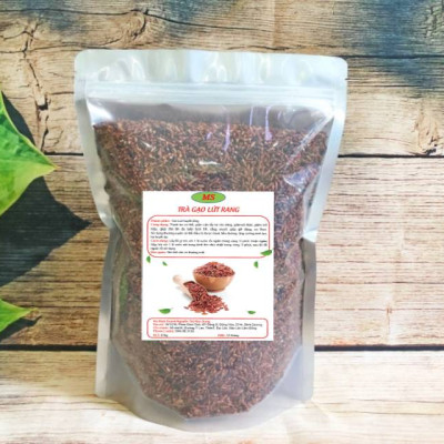 Trà gạo lứt rang (MS) - Hỗ trợ giảm cân ,thanh nhiệt , mát gan (01kg)