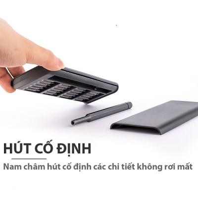 Bộ Tua Vít Đa Năng 24 Đầu Sửa Điện Thoại , Đồ Điện Tử ,..vv Đa Năng Có Hộp Đựng Tiện Lợi- Hàng chính hãng 
