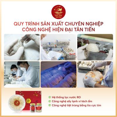 Tổ yến Tinh chế cao cấp 100 gram Yến Việt Tinh Hoa  - Hàng chính hãng